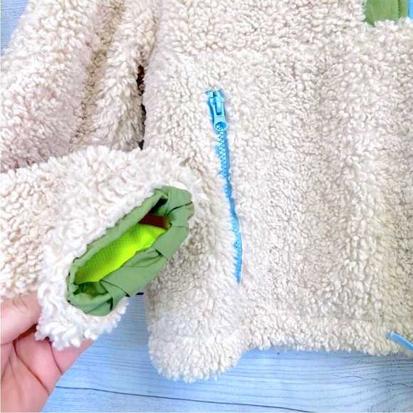 WSLY ECO SHERPA CROPPED PULLOVER JACKET - Picture 4 of 5